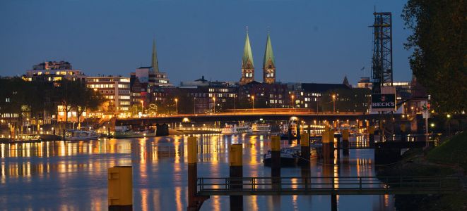 Bremen At Night